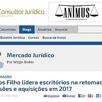 Mattos Filho lidera escritrios na retomada de fuses e aquisies em 2017